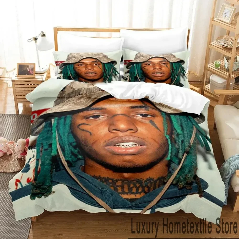 

3D Print Zillakami Rapper Bedding Set Boys Girls Twin Queen King Size Duvet Cover Pillowcase Bed boys Adult Home Textileextile