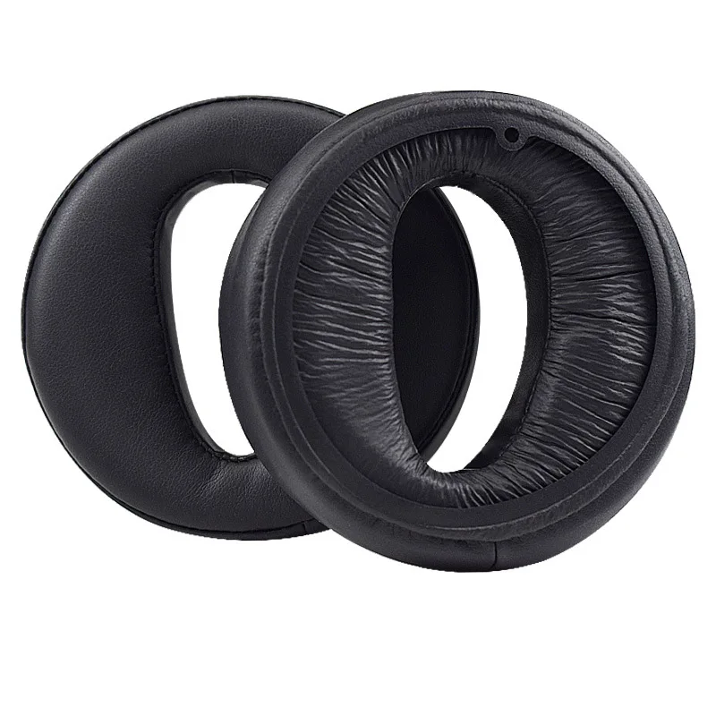 استبدال وسادات الأذن لسوني MDR-Z7M2 Z7 سماعة ، منصات الأذن ، لينة بروتين أغطية الأذن الجلدية ، رغوة الذاكرة الإسفنج ، سماعة كم
