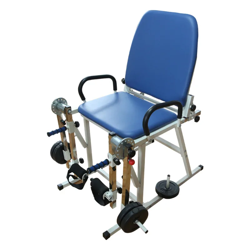 Silla de entrenamiento de cuadriceps de extremidades inferiores, pierna, rodilla, flexión y extensión, tracción activa