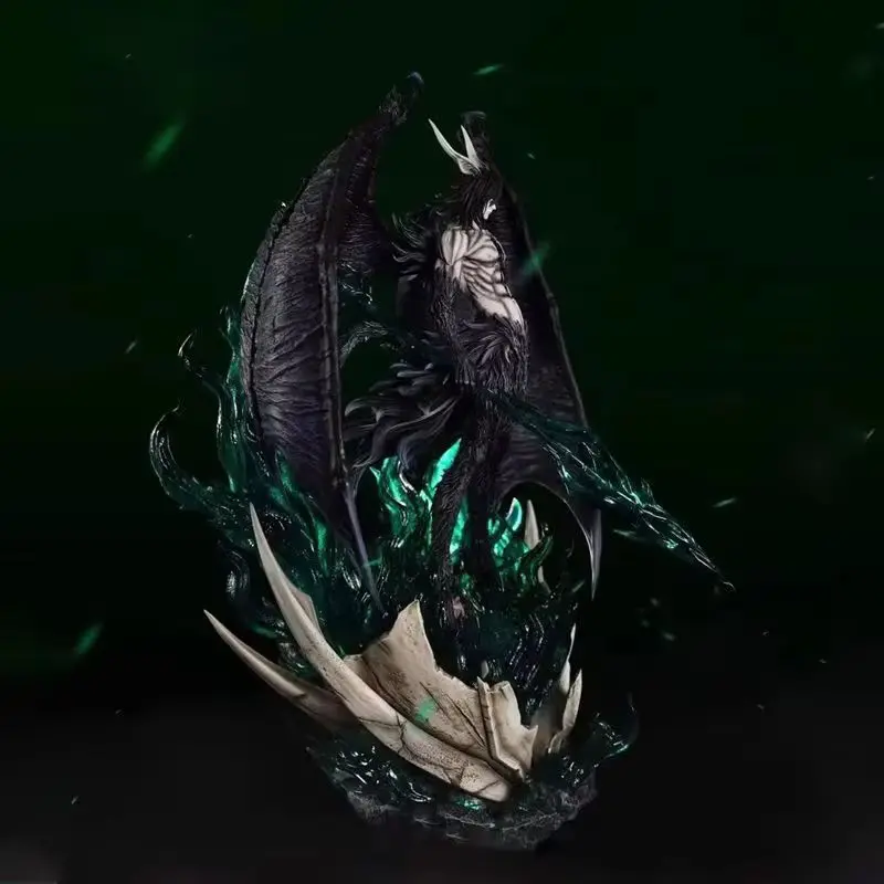 Figura de acción de Anime caliente 33cm Kurosaki Ichigo Ulquiorra Cifer Bleach Series 1:1 juguete de modelo de escritorio coleccionable para niños regalo de Navidad