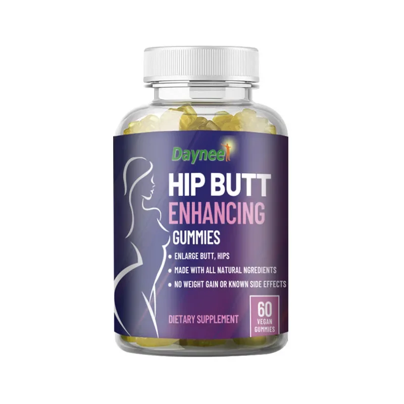 2 bottles（Hip Butt Enhancin Gummies+BBL BREAST CURVE GUMMIES）Helps shape Make it bigger fuller stronger Add natural curve