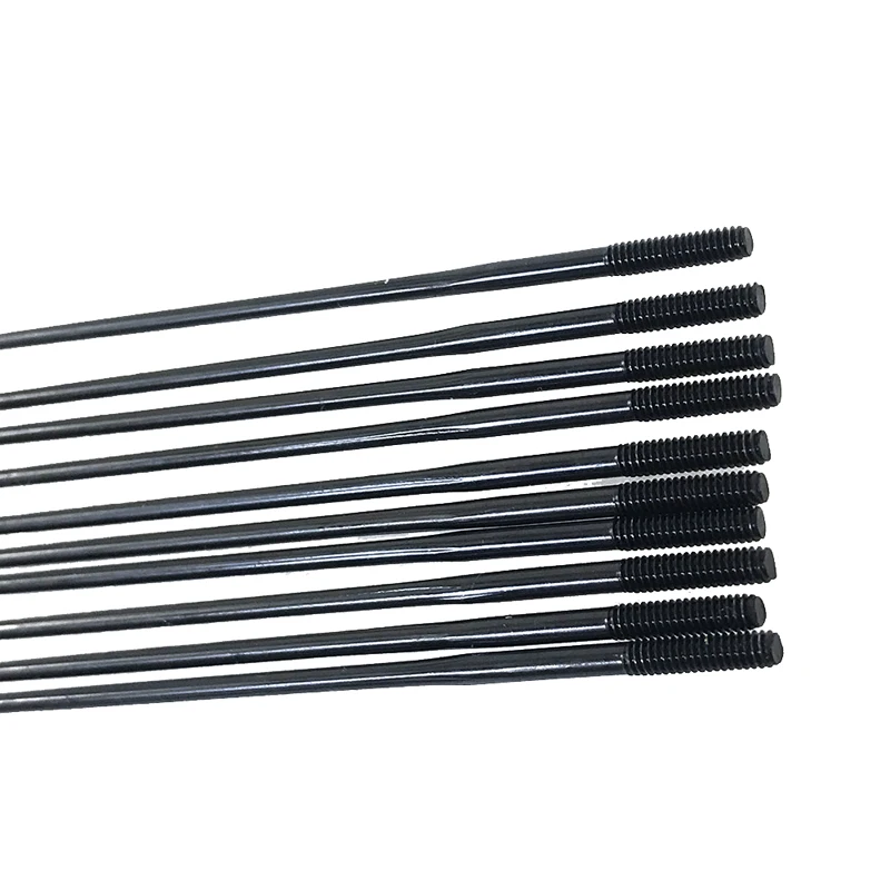 12-teilige Säule PSR TB2015 Speichen mit kostenlosen Nippeln aus schwarzer Legierung