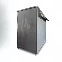 Double Portable Toilet - White Doors product image
