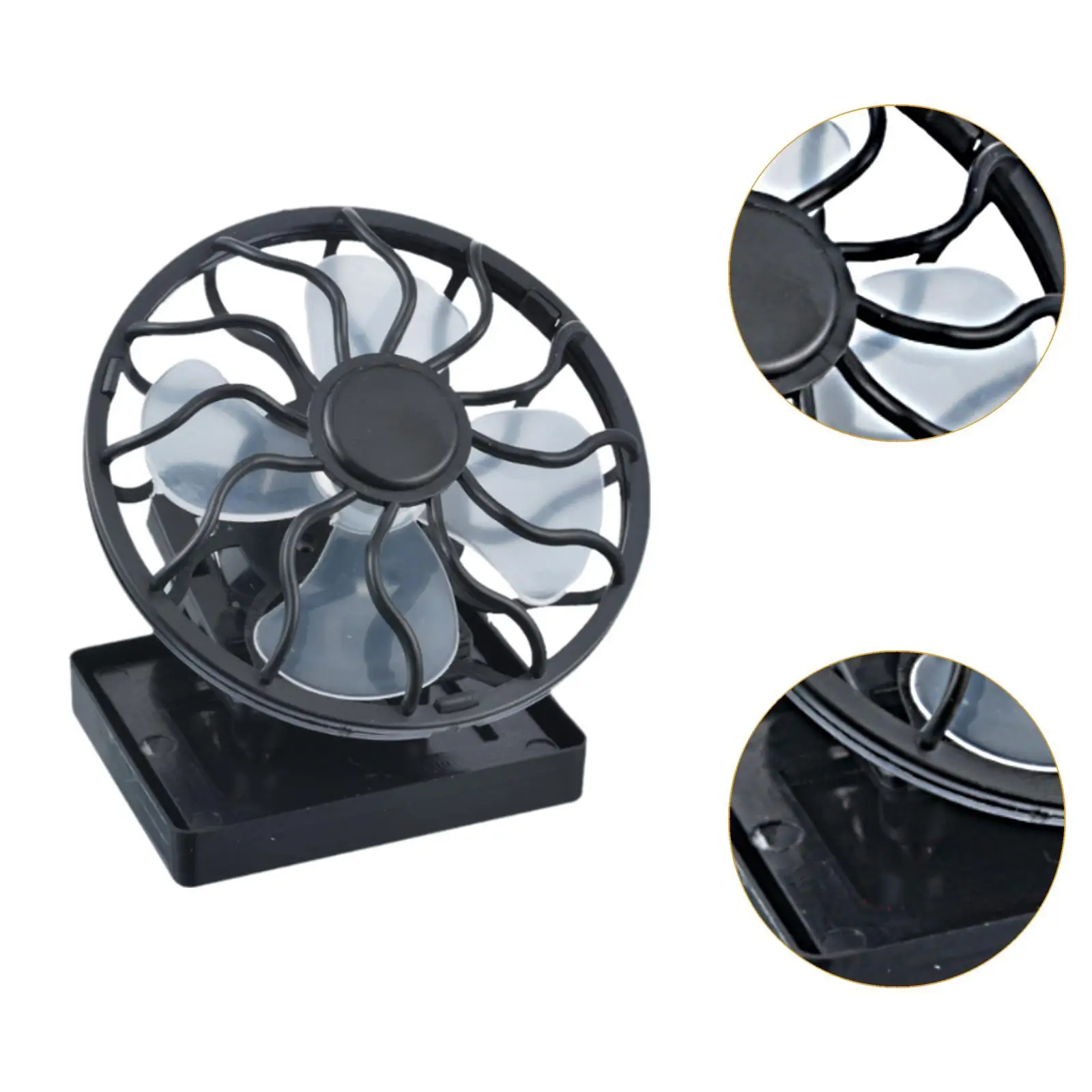 Solar Powered Fan Clip on Fan Cooling Fan Mini Fan Mini Personal Fan Portable Fan for Travel Trip Women Men Fishing Summer