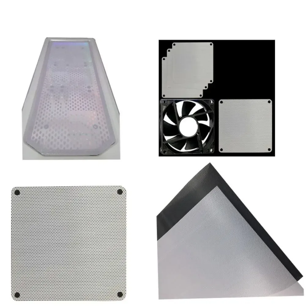 DIY Computer Mesh 30CM Lüfter-Staubfilter PC-Gehäuse-Staubfilter für Netzwerk-Netzgehäuse Chassis-Staubschutz für Lautsprecher-Lüfter-Kühler Schwarz – Detail 6