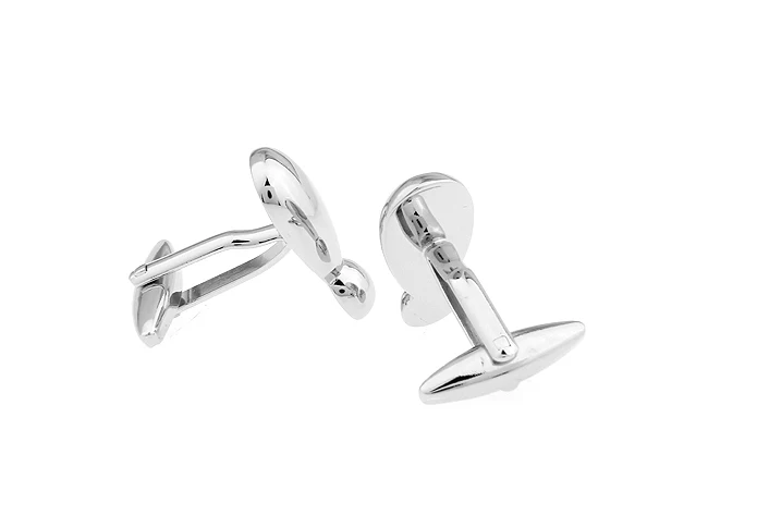 Exclamatory Mark Design Fashion Cufflinks Non-rusting Silver Color Cuff Links Wholesale&retail Quality Brass Material