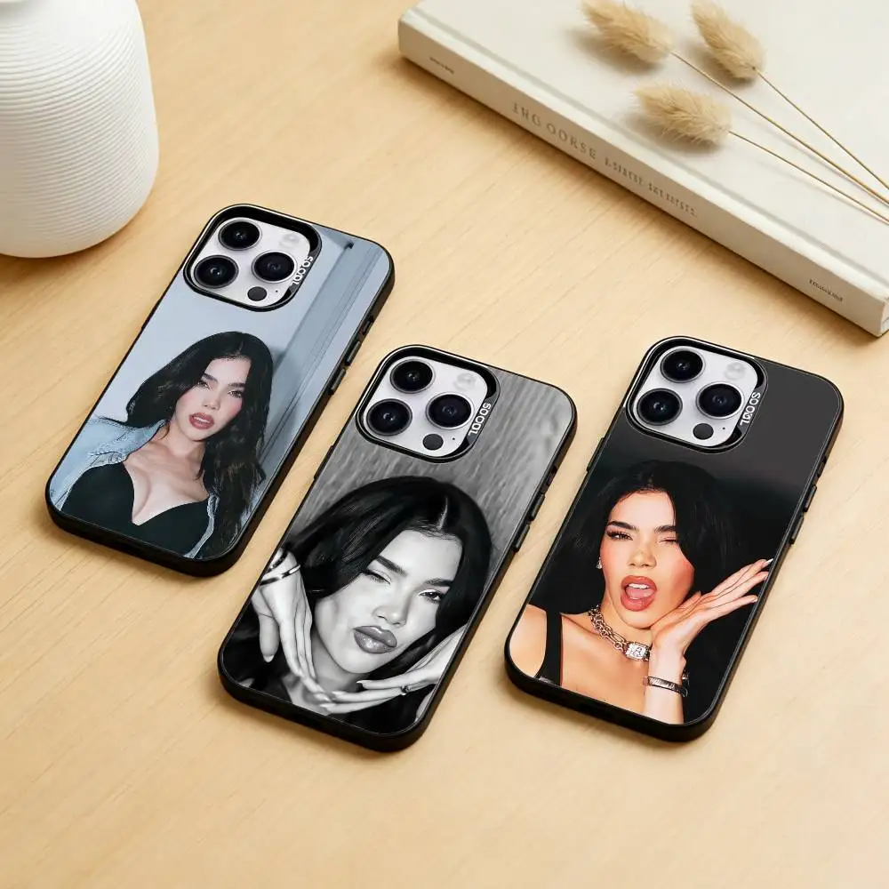 

K-kenia os Phone Case For iPhone 17,16,15,14,13,12,11,Pro Max,Plus Candy Silver Cover