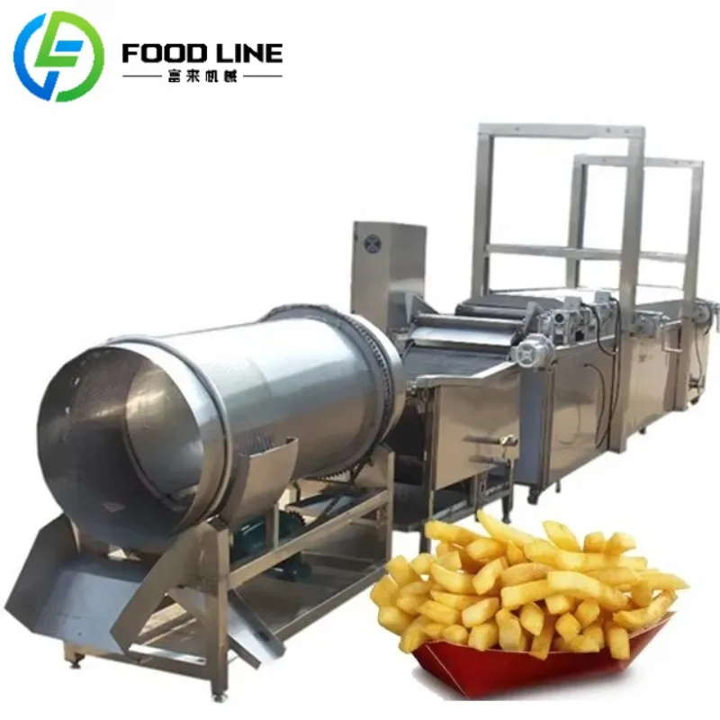 Full Set Production Line Frozen French Fries Maker/High Quality French Fry Making Machines