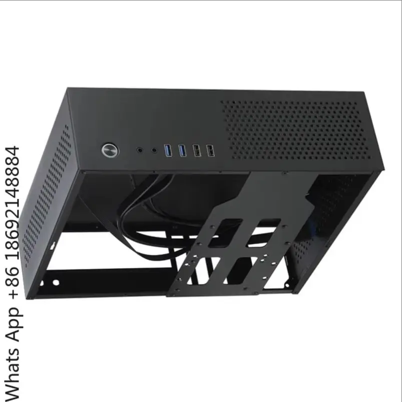 New A10 mini horizontal vertical MATX24 * 24 main board small 1U power supply 7.3LHTPC computer case