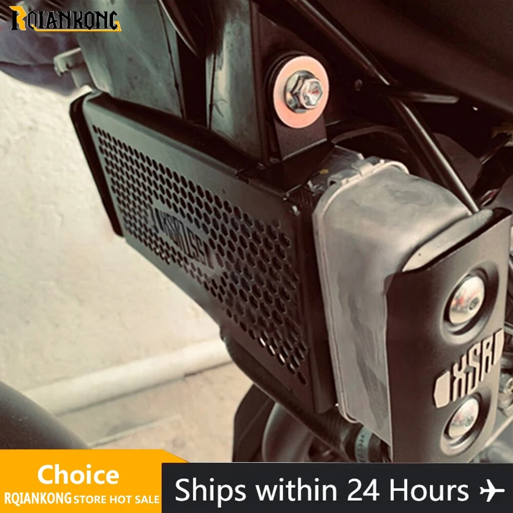 

Аксессуары для мотоциклов, решетка радиатора, защита для Yamaha XSR155 XSR 155 2019 2020 2021 2022 2023, крышка двигателя с решеткой