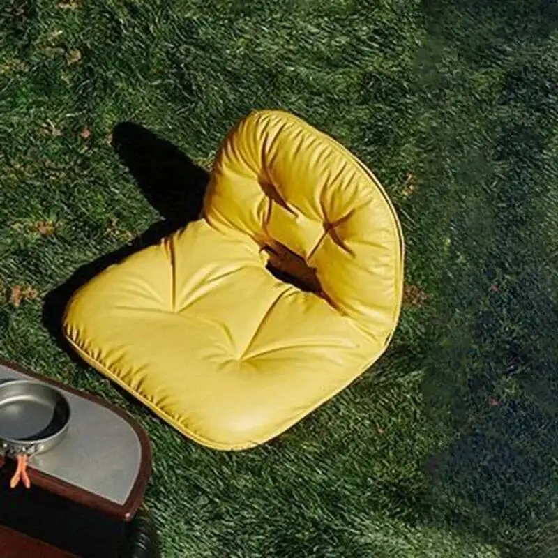 كراسي محمولة قابلة للطي مسند ظهر جلدي كراسي مريحة قابلة للطي لغرفة المعيشة الشمال كرسي قابل للطي للاسترخاء الداخلي #5