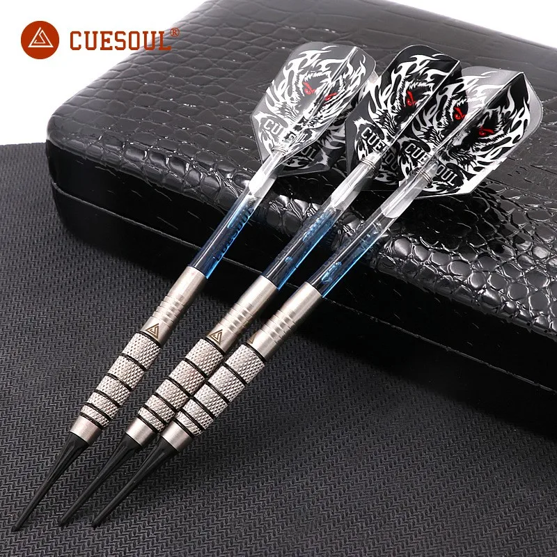 

CUESOUL 90% Tungsten Soft Tip Dart Set 16 Gram Professional Electronic Darts 3 pcs