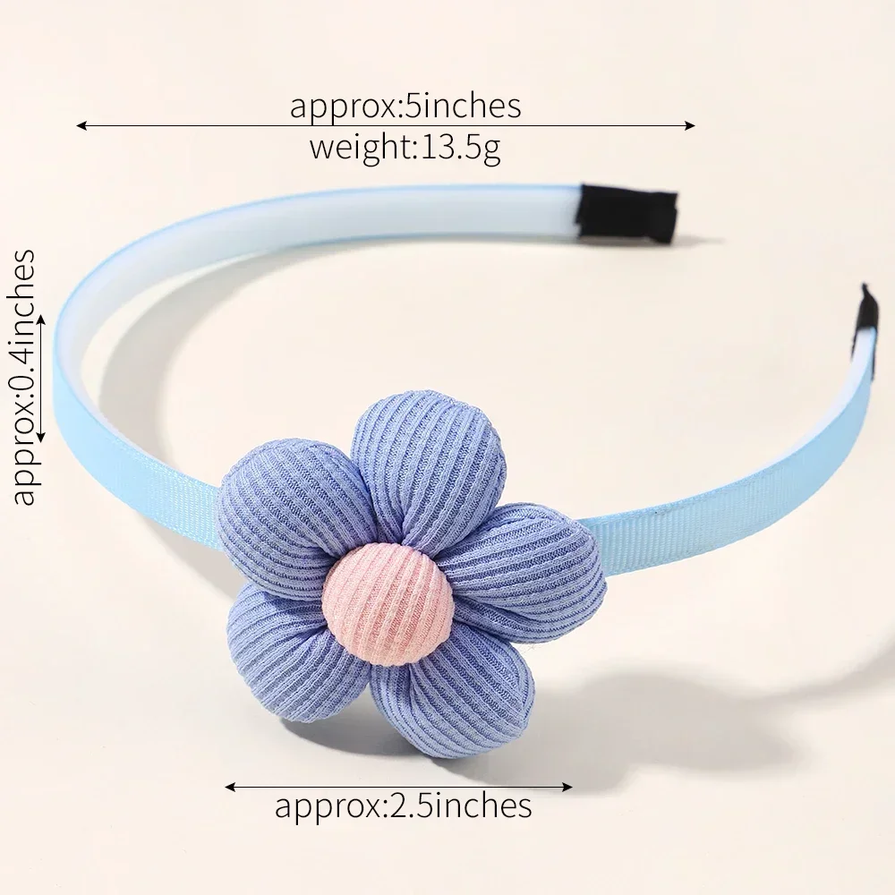 1Pcs Children Cute Butterfly Cartoon Flower Hairbands Headwears Girls Lovely Hair Hoop Sequin Headbands Kids Hair Accessories