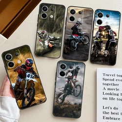 Moto Cross Motorcycle Sports Case For Redmi Note 12 9 10 11 13 Pro Plus 9S 10S 11S 12S Cover For Redmi 12 10C 12C 13C