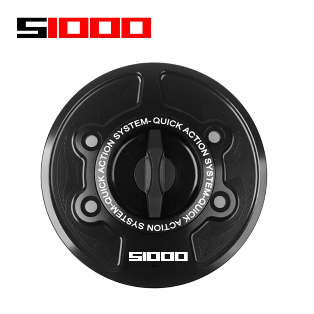 Fit for BMW S1000RR S1000R HP4 M1000RR 2009-2024 Keyless CNC Racing Quick Release Motorcycle Tank Fuel Caps Case Gas Cover