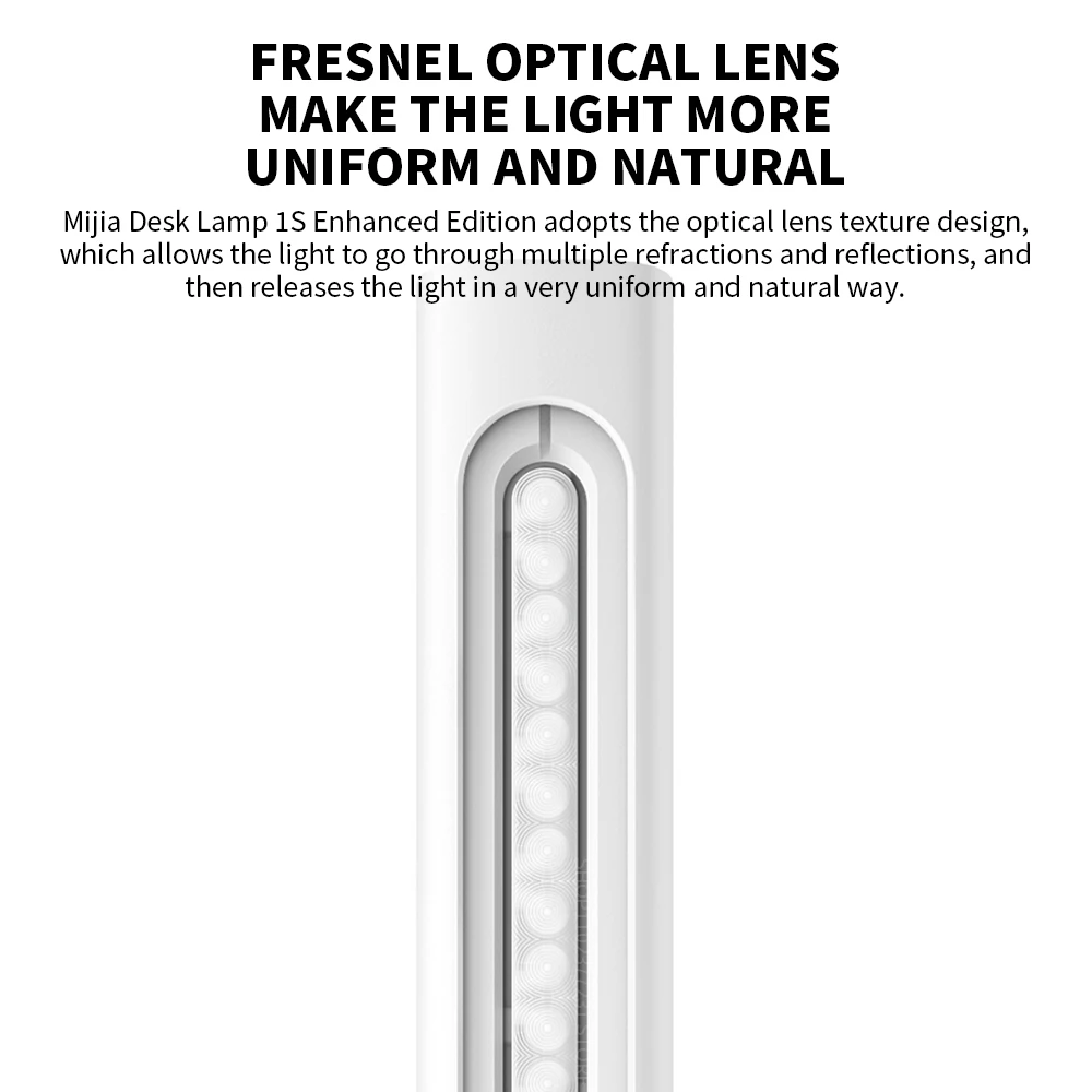 Xiaomi Mijia Table Lamp 1S Enhanced Version Ra95 High Color Rendering Index Support Voice Control Eye Protection Fold Desk Light image 3