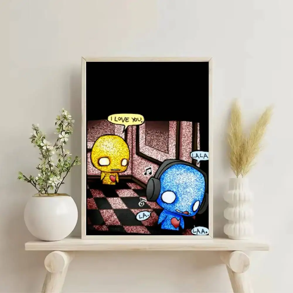 Singer Rebzyyx I Deserve This Poster Self-adhesive Art Waterproof Paper Sticker Coffee House Bar Room