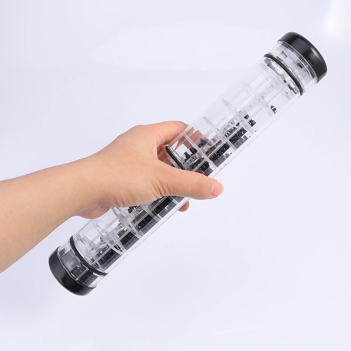 

Rain Sound Effect Cylinder Child Instrument Toy Music Kid Hourglass