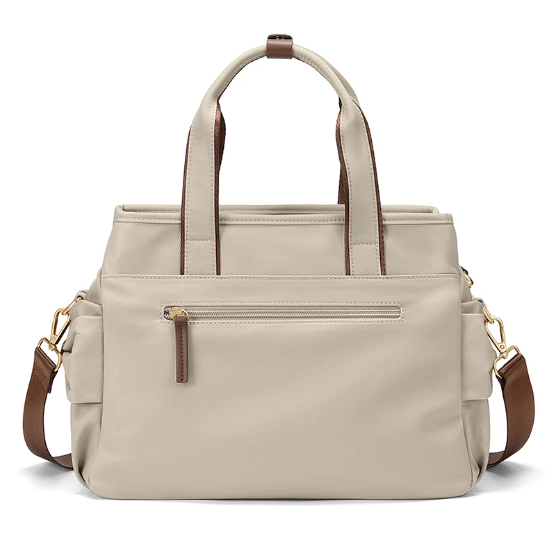 GOLF-Sac à Main Abricot en Nylon pour Femme, Sacs à Main à Poignée Supérieure, Bandoulière pour Dames, Mode, Nouveau, In Initiated, E27, 2024