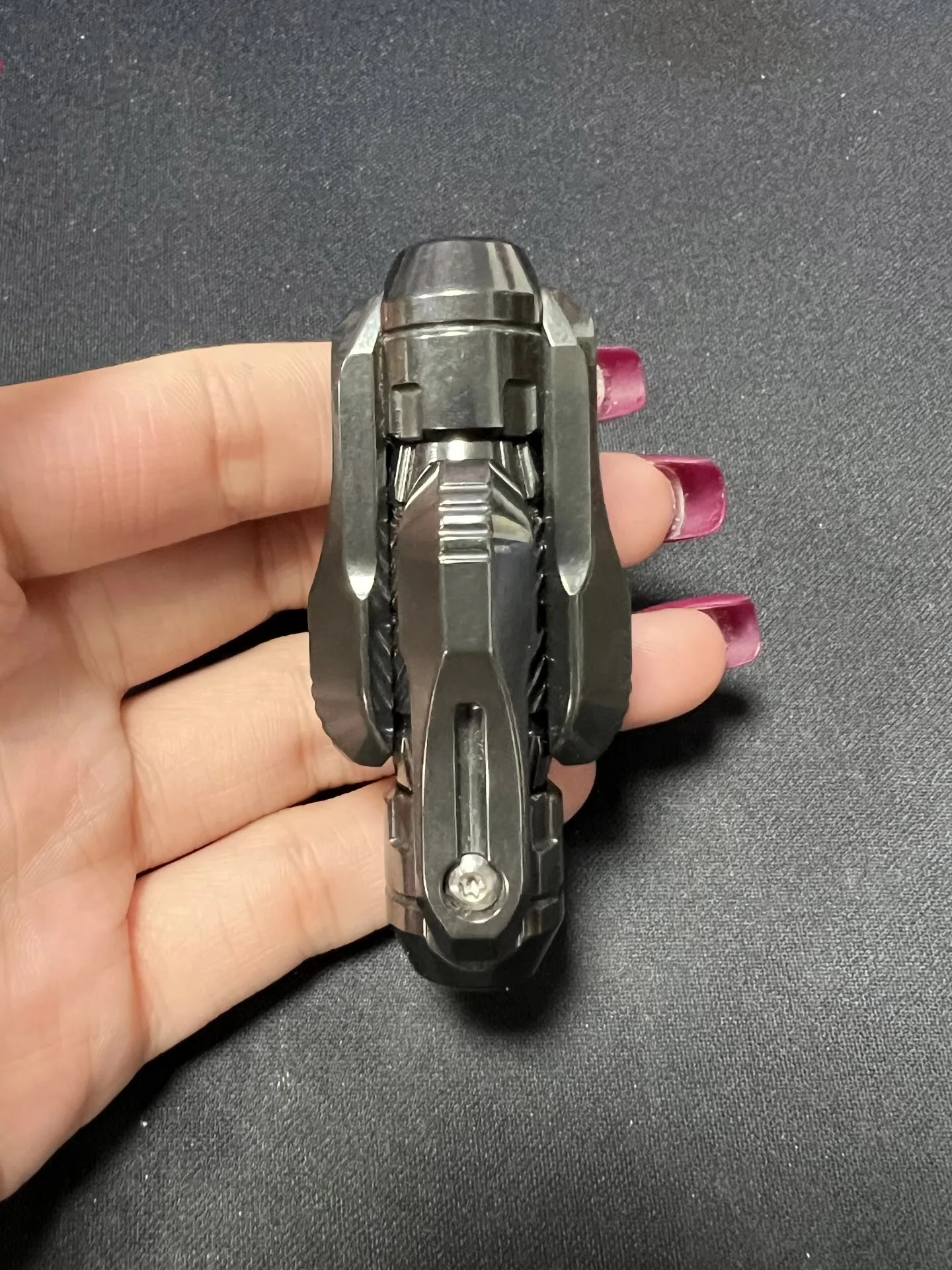 Used EDC Tide Play Club Edc Titanium Push Egg, The Quality Is Ok, Normal Use Traces, Complete Accessories, Original Box