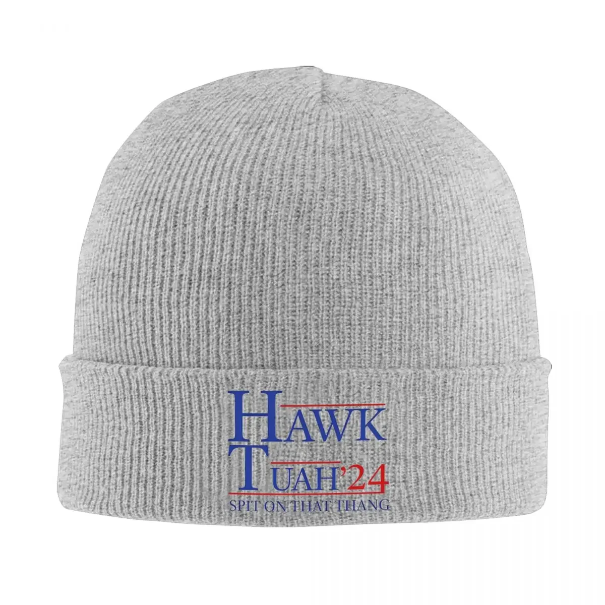 

Hawk Tuah Spit On That Thang Meme Knitted Hat Beanies Autumn Winter Hat Warm Fashion Cap Men Women