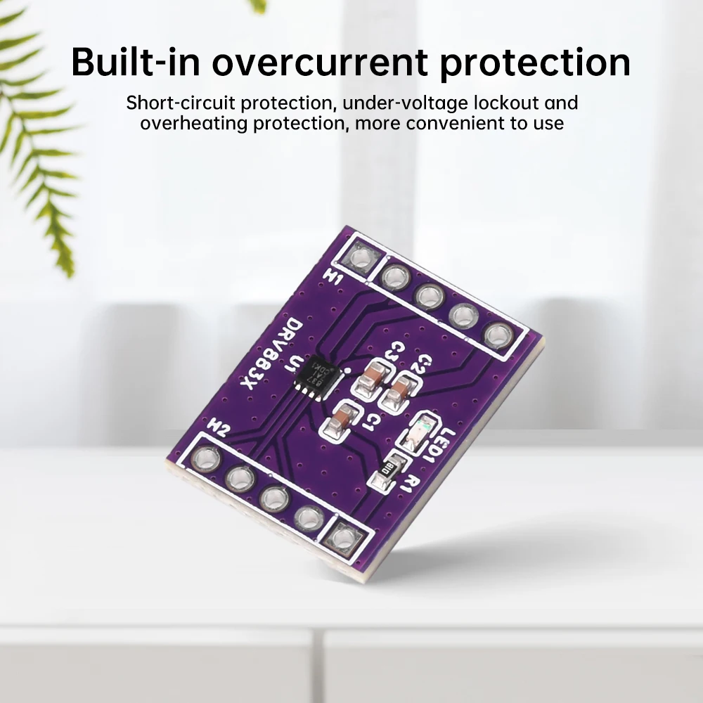 DRV8837 modulo Driver motore DC H-Bridge bidirezionale 1.8A scheda Driver motore passo-passo integrata In più protezioni