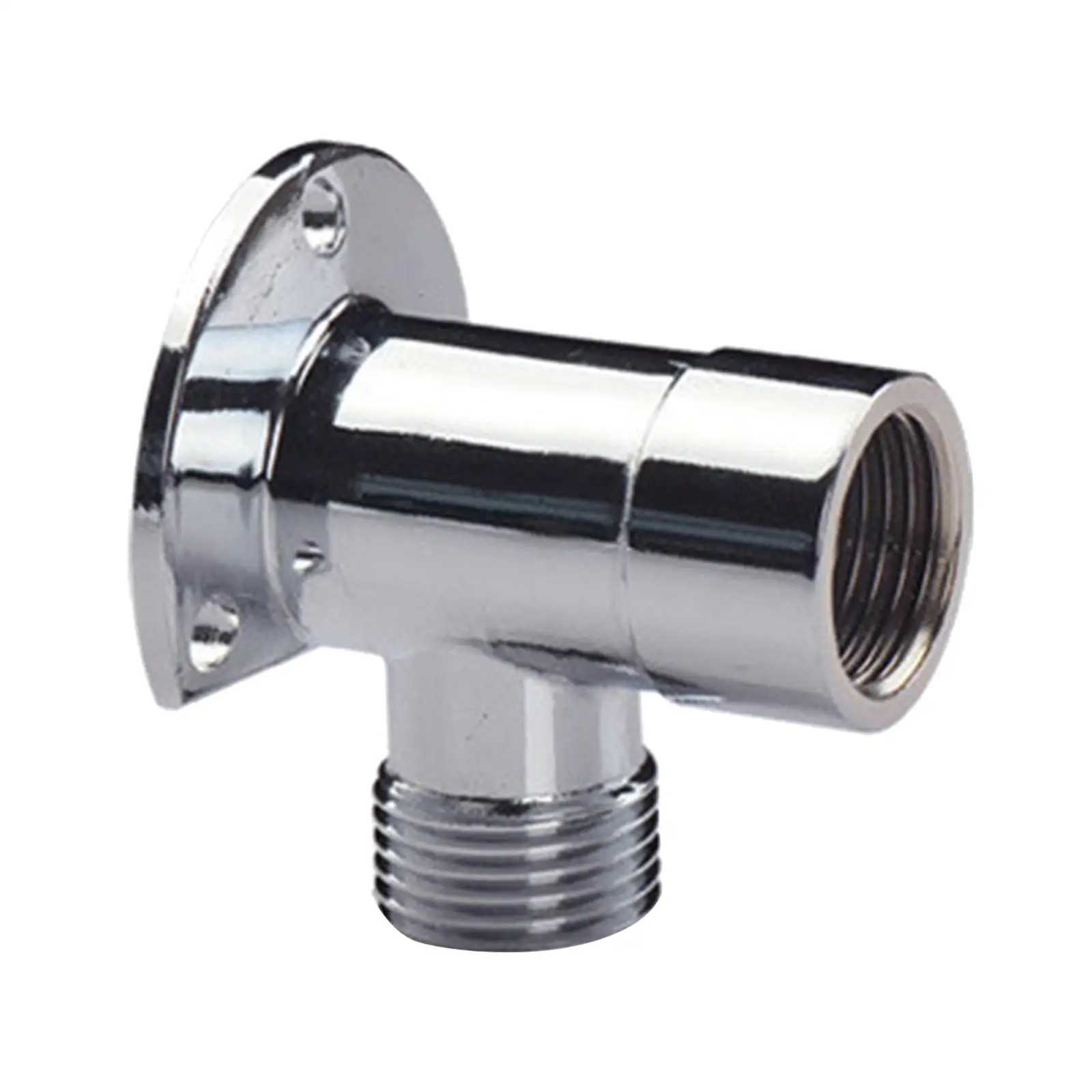 Shower Nozzle Base, Shower Nozzle Adapter, Faucet Fixtures, Steel Shower Joint Adapter for Lawn, Garden, Home