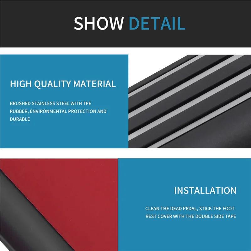 AT77 автомобильная подставка для ног, чехол для педали для Land Rover Discovery 5, Range Rover Sport