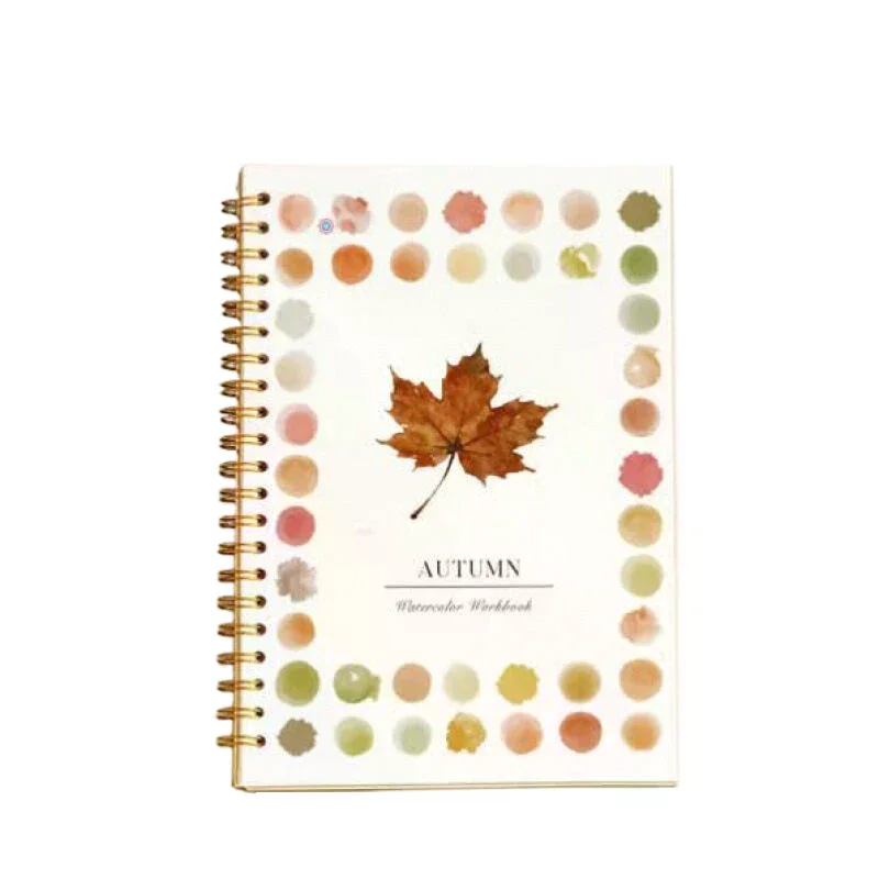 Beginner Watercolor Workbooks Coloring Book - Easy Nature Scenes Painting Kit Art Crafts Set - Friendly for Starters