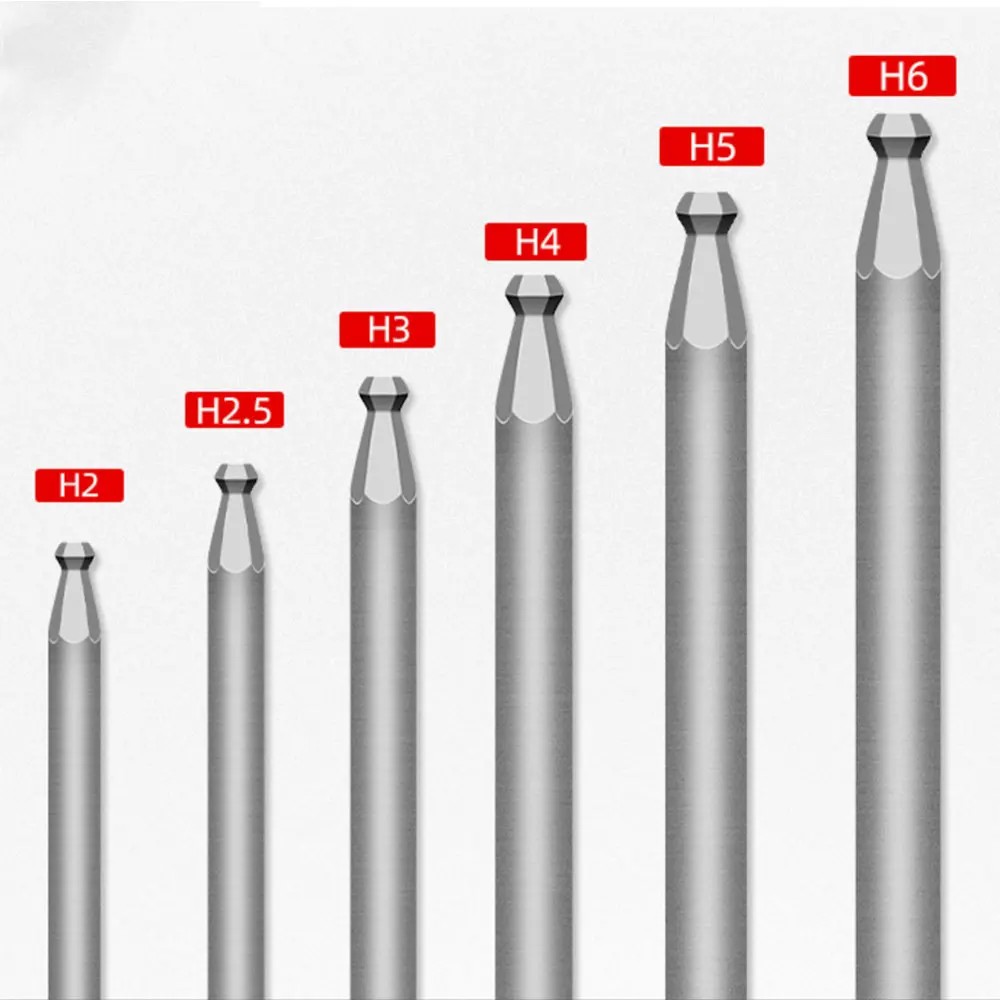 Imagem -03 - Binoax-brocas Magnéticas Extremidade da Esfera Cabeça Hexagonal Hexagonal 65 100 150 mm Aço s2 Peças