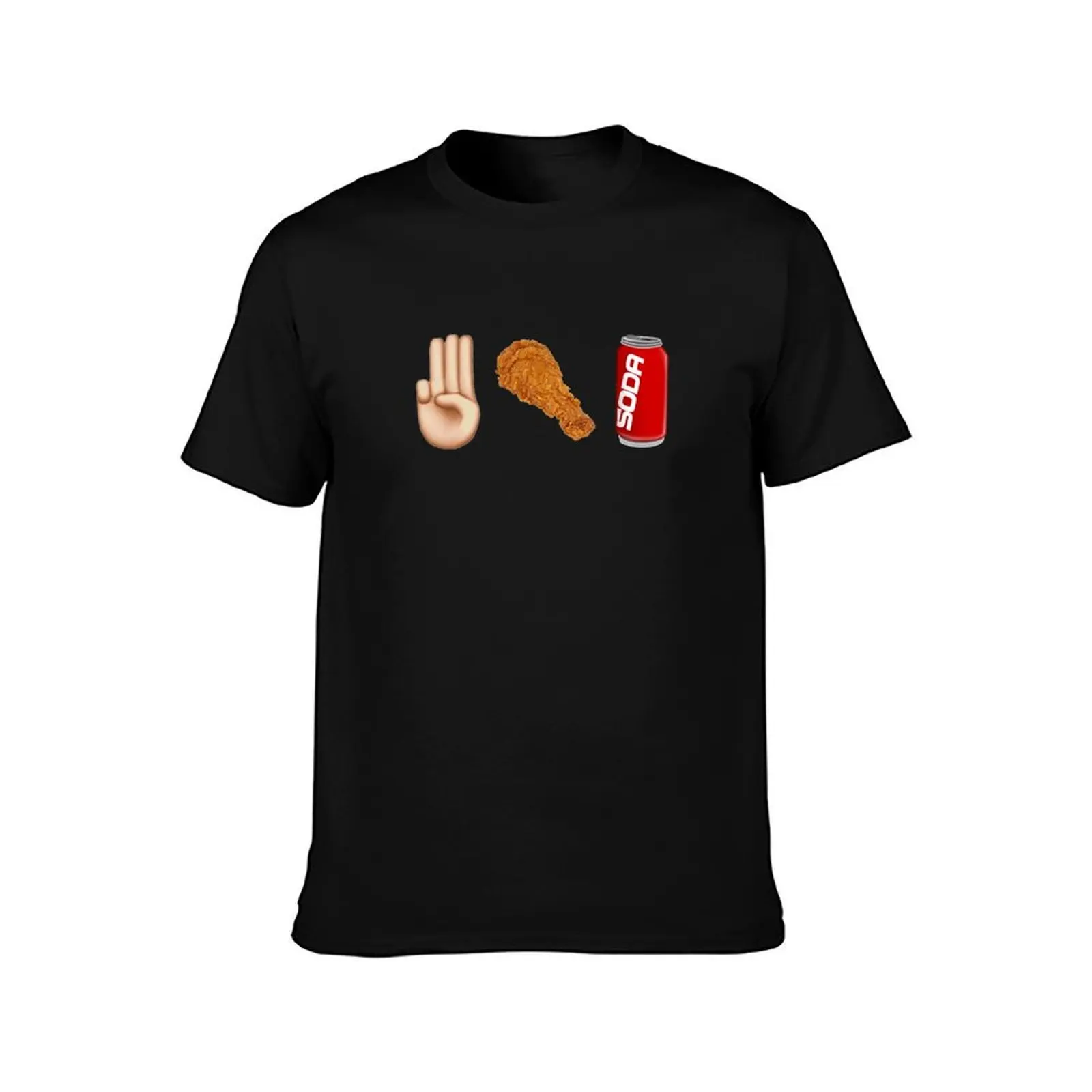 Jorge Masvidal 3 piece and a soda T-Shirt, Summer Casual Cotton Tee, Oversized Streetwear Tops, Vintage Graphic Print