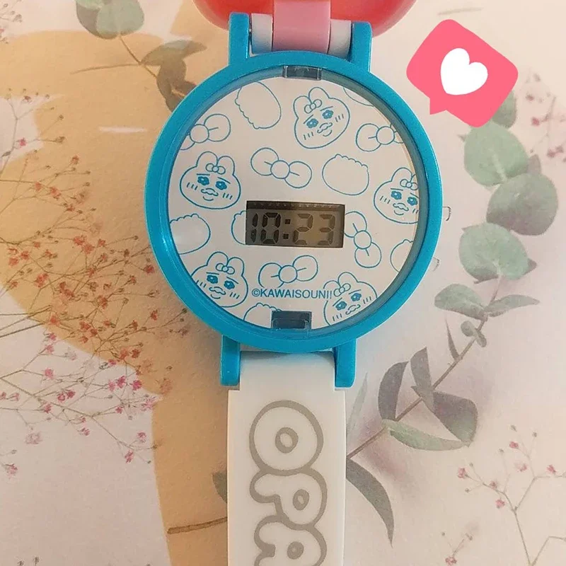 أرنب النمذجة ووتش تذكار Kawaii هدايا عيد الأطفال عمل نموذج لجسم اللعب