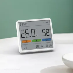DUKA Atuman 3.67inch Digital Temperature Humidity Sensor Clock TH1 LCD Display Indoor Home Baby's Room Thermometer Sensor