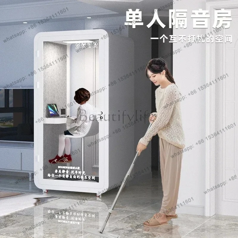 FG10Mobile Home كابينة النوم البيانو الغناء مجموعة غرفة الطبل مقصورة النوم الصامتة #4