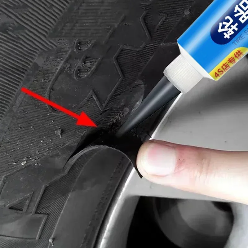 Tire Repair Black Glue Liquid Strong Rubber Car Instant Strong Tools Wear-resistant Non-corrosive Instant Bond Repair Adhesive