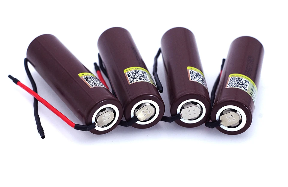 Hot Liitokala HG2 18650 3000mAh Rechargeable battery 18650HG2 3.6V discharge 20A dedicated batteries+DIY Silica gel Cable