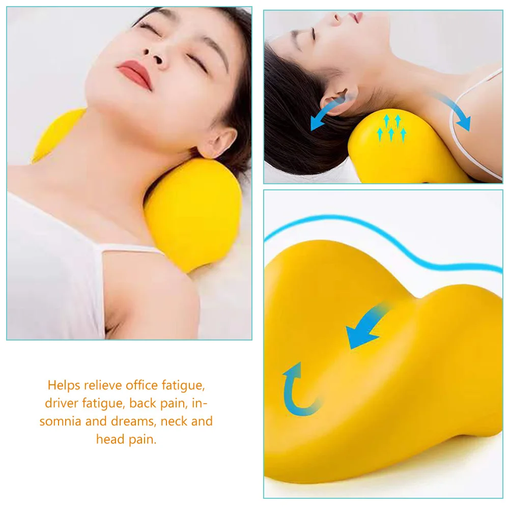 

Cervical For Pain Relief Memory Foam Neck Support Pillow For Sleeping Office Use Cervical Traction Pillow