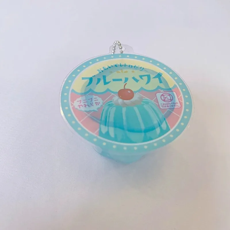 Original J.DREAM Gashapon Figure Anime Cute Mini Pudding Jelly Pendant Keychain Kawaii Capsule Toys Gift