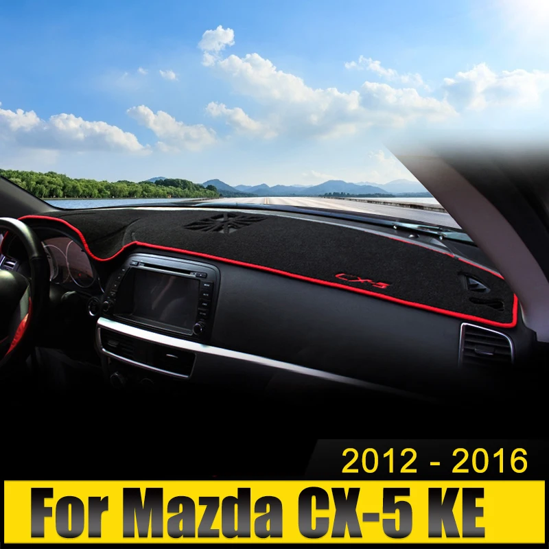 

Car Accessories For Mazda CX-5 CX5 CX 5 KE 2012 2013 2014 2015 2016 Dashboard Cover Avoid Light Pad Sun Shade Mat Anti-UV Carpet