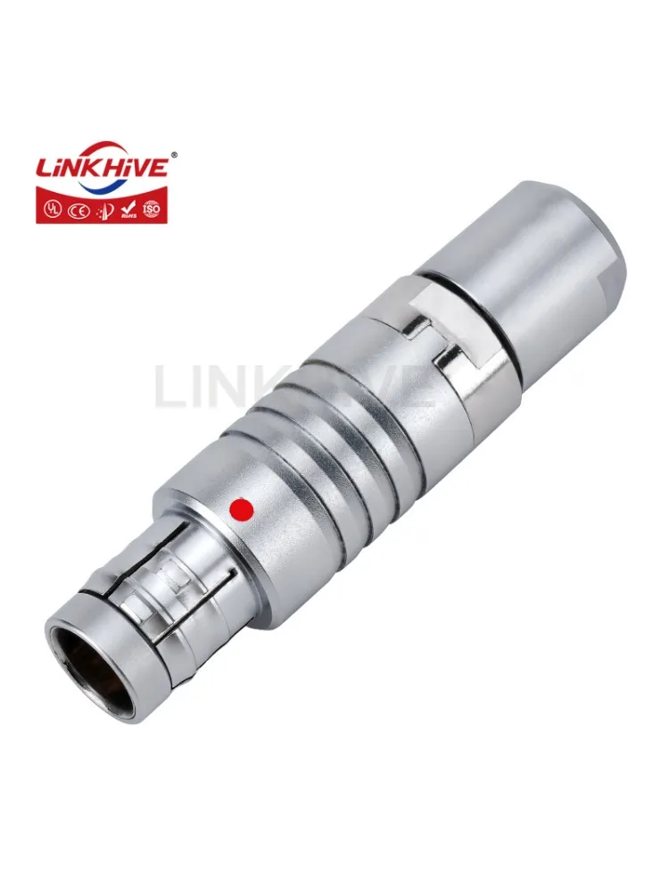 Compatible avec ODU MINI-SNAP série B S3 prise droite mâle 2 3 4 5 6 7 8 9 10 12 14 16 18 20 26 30 connecteur Push-Pull 32 broches