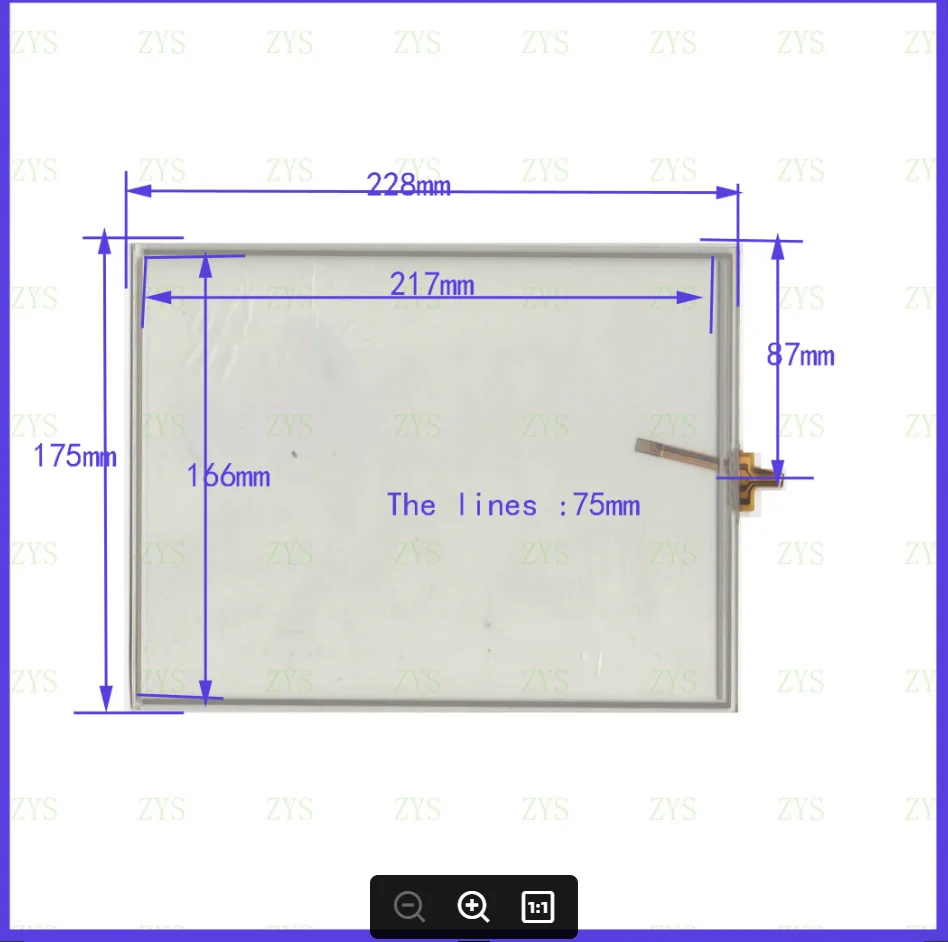 

Монитор пациента ZhiYuSun Mindray IPM10 10,4 дюйма 4-проводная резистивная сенсорная панель для автомобильного DVD,