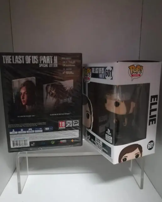 Funko Pop Games El último de nosotros Parte II JOEL 620 #   Clicker 631 #   ELLIE 301 #   Figura de vinilo Play Station modelo coleccionable juguetes para niños