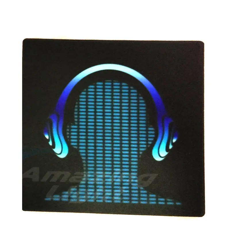 Advertising EL Backlight Light Up Music El Panel Sound Activated Flashing El Panel Customizable