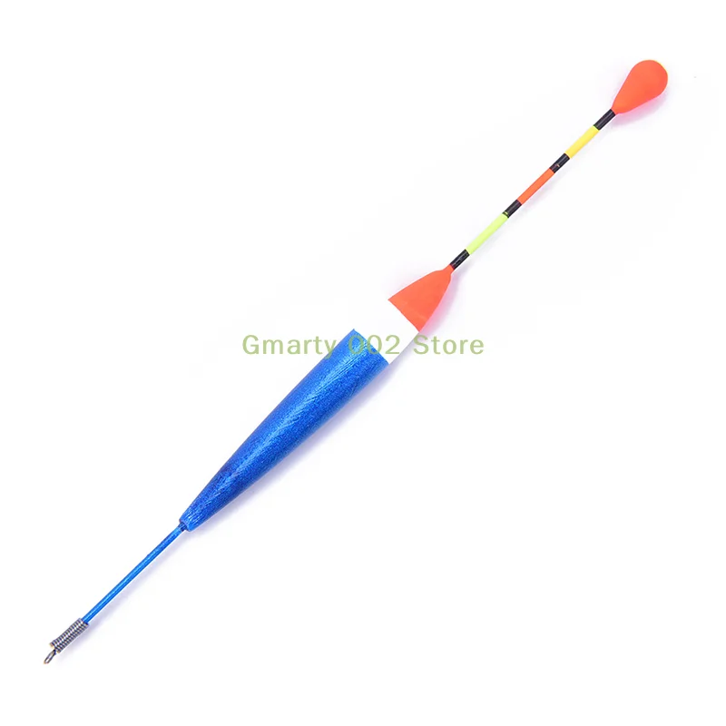 10 قطع من طُعم الصيد في الهواء الطلق بأحجام متنوعة، خطافات بوبرز سهلة الانزلاق على شكل سمكة #1