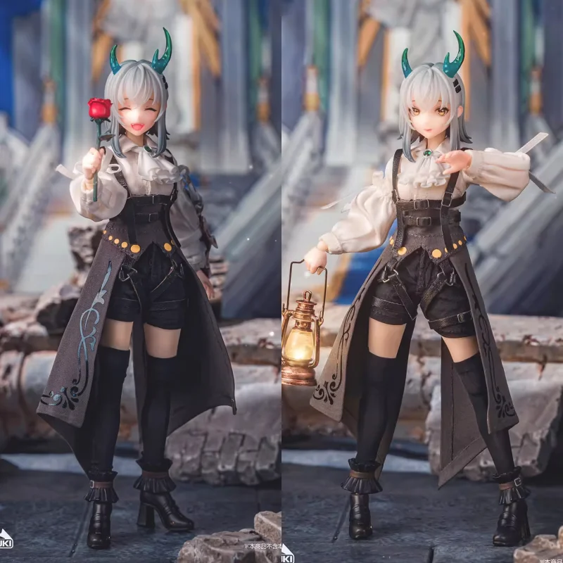 ในสต็อก 1/12 Hasuki Pa008 Pocket Art 8 Rose Knight Gloria Movable Eyes เปลี่ยนใบหน้าชุดหญิง Action Figure ของเล่นของขวัญ