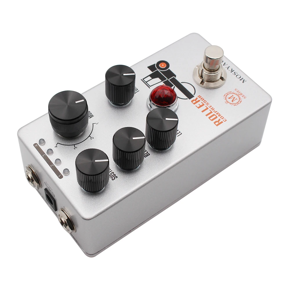 MOSKYAUDIO-Guitar Bass Effect Pedal, Compressor Pedal with True Bypass