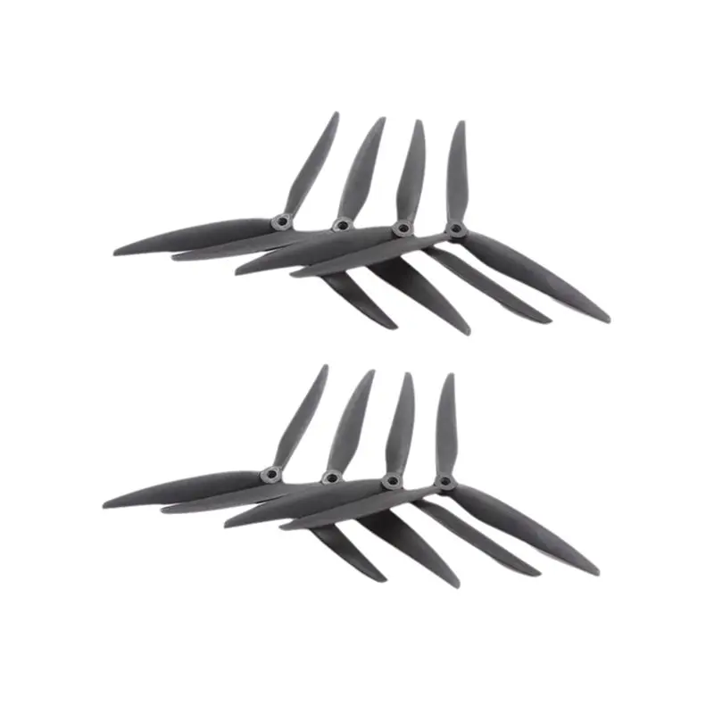 

FFYY-8Pcs 3-Blade Drone Propeller 1050 10-Inch Propellers  For FPV Multi-Rotor Propeller