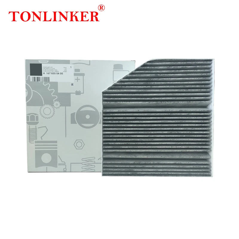 TONLINKER Kabine Filter Für Mercedes Benz GLE W167 X167 2018 2019 2020 2021 2022 2023 GLE 350 300d 400d 450 53 63 4MATIC Auto Zubehör