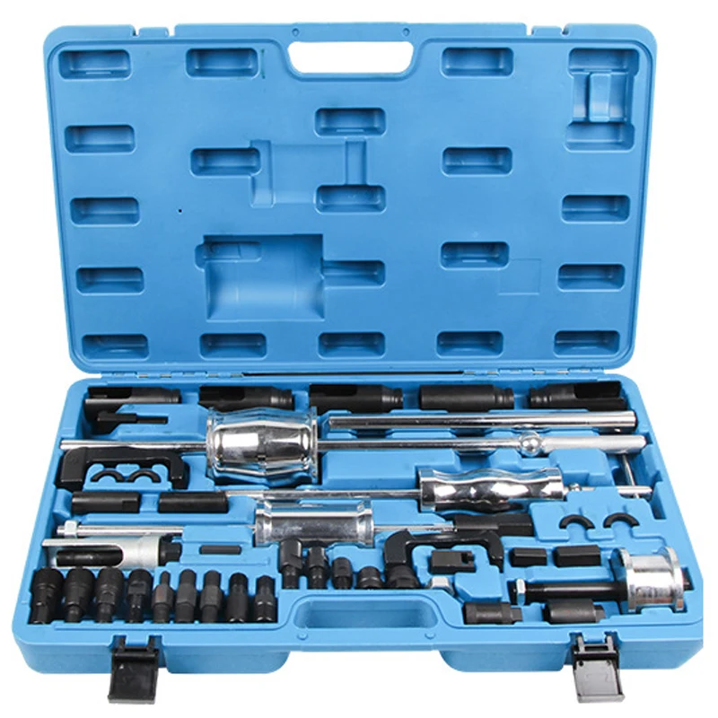 Full Car Diesel Injector Puller Set CX01388 Diesel Injector Removal Tool Auto Repair Tool Injector Induction Removal Sleeve