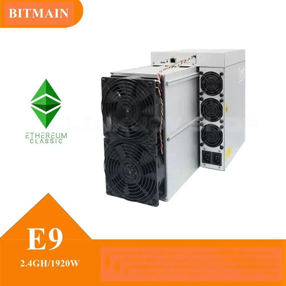 

купи 2, получи 1 бесплатно Bitmain Antminer E9 Pro 3680Mh/s 2200W ETC Asic Miner 0,6J/M Встроенный блок питания